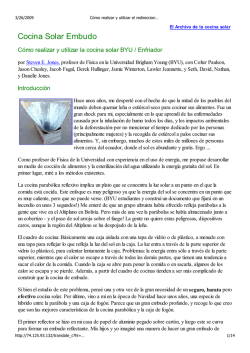 C&oacute;mo realizar y utilizar el redireccionamiento Cocina solar - E-Market