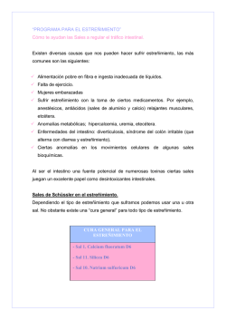 &ldquo;PROGRAMA PARA EL ESTRE&Ntilde;IMIENTO&rdquo; C&oacute;mo te ayudan las