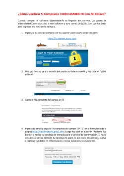 &iquest;C&oacute;mo Verificar Si Compraste VIDEO MAKER FX Con Mi Enlace?