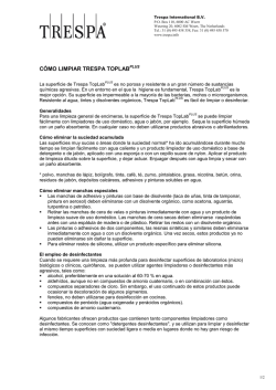 C&Oacute;MO LIMPIAR TRESPA TOPLAB - Trespa.info