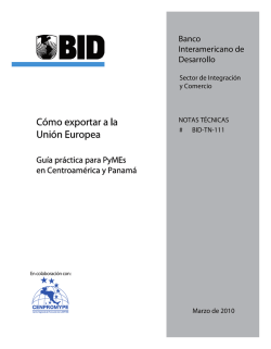 C&oacute;mo exportar a la Uni&oacute;n Europea - C&aacute;mara de Comercio de Lima