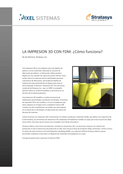 LA IMPRESION 3D CON FDM: &iquest;C&oacute;mo funciona? - Pixel Sistemas