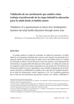 Validaci&oacute;n de un cuestionario que analiza c&oacute;mo trabaja - aidep.org