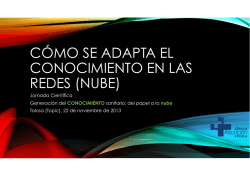 03.C&oacute;mo se adapta el conocimiento en las redes (nube) [Ricardo