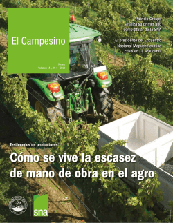 C&oacute;mo se vive la escasez de mano de obra en el agro - Sociedad