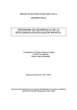 Este trabajo surge a ra&iacute;z del conocimiento del libro &ldquo;c&oacute;mo - Redined