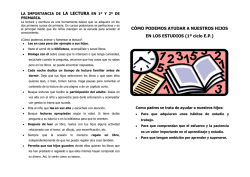 C&Oacute;MO PODEMOS AYUDAR A NUESTROS HIJOS EN LOS
