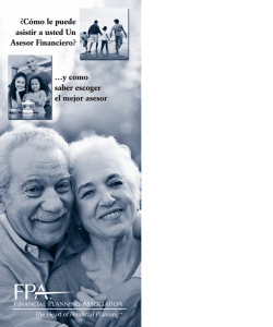 &hellip;y como saber escoger el mejor asesor &iquest;C&oacute;mo le puede asistir a