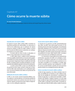 C&oacute;mo ocurre la muerte s&uacute;bita