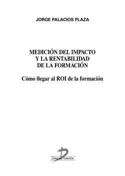medici&oacute;n del impacto y la rentabilidad de la formaci&oacute;n c&oacute;mo llegar