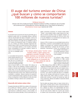 El auge del turismo emisor de China: &iquest;qu&eacute; buscan y c&oacute;mo se