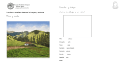 Mira y escribe Escucha y dibuja &iquest;C&oacute;mo se dibuja a - Srta. Ale 2011