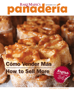 How to Sell More C&oacute;mo Vender M&aacute;s - BakeMark