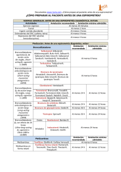 &iquest;C&Oacute;MO O PREPAR RAR AL PA ACIENTE A ANTES DE U - 1aria