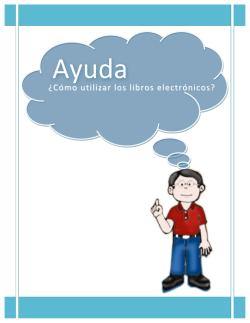 &iquest;C&oacute;mo utilizar los libros &iquest;C&oacute;mo utilizar los libros electr&oacute;nicos