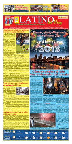 C&oacute;mo se celebra el A&ntilde;o Nuevo alrededor del mundo - El Latino de