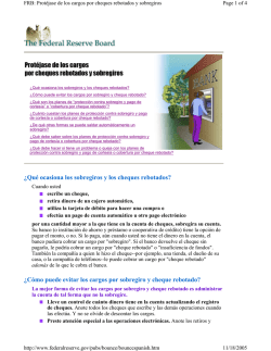 &iquest;Qu&eacute; ocasiona los sobregiros y los cheques rebotados? &iquest;C&oacute;mo