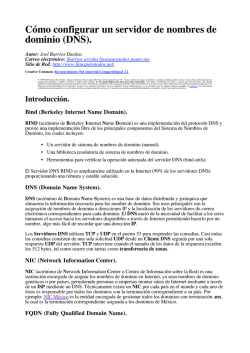Linux Para Todos - C&oacute;mo configurar un servidor de - Todos Santos