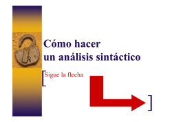 C&oacute;mo hacer un an&aacute;lisis sint&aacute;ctico - Aula de Letras