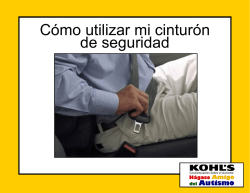 C&oacute;mo utilizar mi cintur&oacute;n de seguridad - Children's Specialized