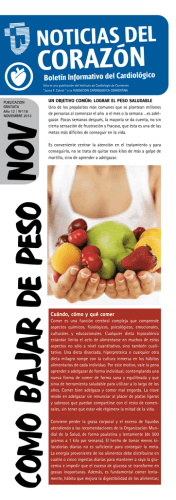 Cu&aacute;ndo, c&oacute;mo y qu&eacute; comer - Instituto de Cardiolog&iacute;a de Corrientes