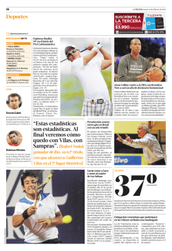 &ldquo;Estas estad&iacute;sticas son estad&iacute;sticas. Al final veremos c&oacute;mo quedo