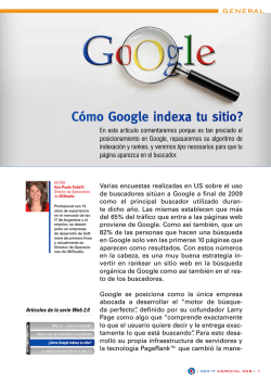 C&oacute;mo Google indexa tu sitio? - QKStudio
