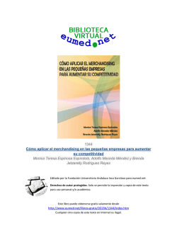 1344 C&oacute;mo aplicar el merchandising en las peque&ntilde;as - Eumed.net