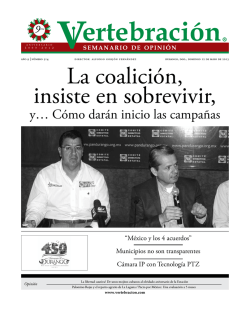 y&hellip; C&oacute;mo dar&aacute;n inicio las campa&ntilde;as - Vertebraci&oacute;n Noticias