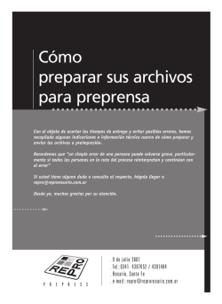 C&oacute;mo preparar sus archivos para preprensa - Repro