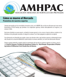 C&oacute;mo se mueve el Mercado - Amhpac