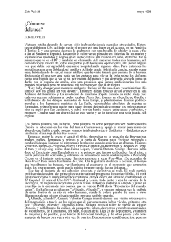 &iquest;C&oacute;mo se deletrea? - Este Pa&iacute;s