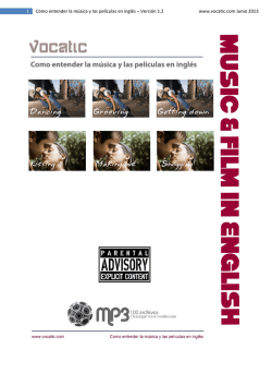 C&oacute;mo entender la m&uacute;sica y las pel&iacute;culas en ingl&eacute;s - Vocatic