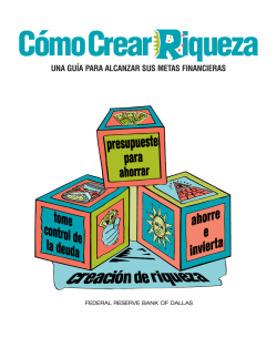 C&oacute;mo Crear Riqueza - Colegio El Porvenir