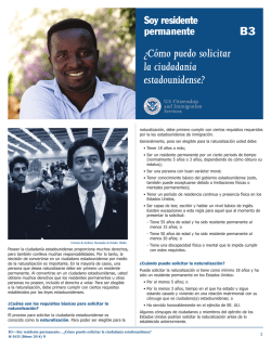 &iquest;C&oacute;mo puedo solicitar la ciudadan&iacute;a estadounidense? - USCIS