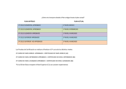 &iquest;C&oacute;mo me incorporo desde al Plan antiguo hasta el plan actual
