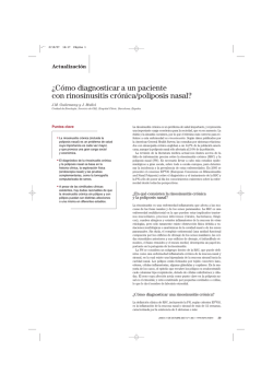 &iquest;C&oacute;mo diagnosticar a un paciente con rinosinusitis - Jano.es