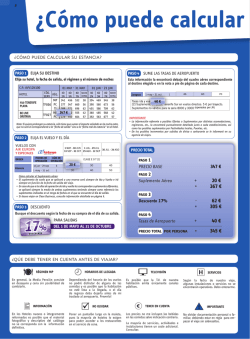 &iquest;C&oacute;mo puede calcular su viaje? - Comoviajar.com