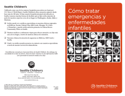 C&oacute;mo tratar emergencias y enfermedades infantiles