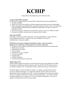 Porque nada es m&aacute;s importante que la salud de un ni&ntilde;o &iquest;C&oacute;mo