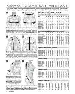 C&Oacute;MO TOMAR LAS MEDIDAS - TailorMade media