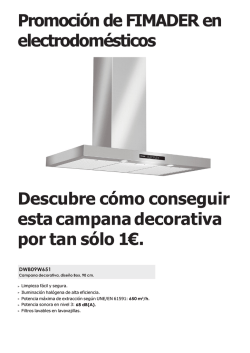 Promoci&oacute;n de FIMADER en electrodom&eacute;sticos Descubre c&oacute;mo