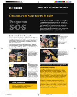 C&oacute;mo tomar una buena muestra de aceite - Gentrac Belize