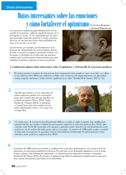 Datos interesantes sobre las emociones y c&oacute;mo fortalecer el