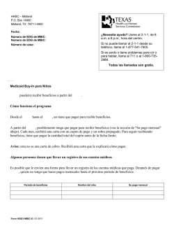 puede(n) recibir beneficios a partir del . C&oacute;mo funciona el programa