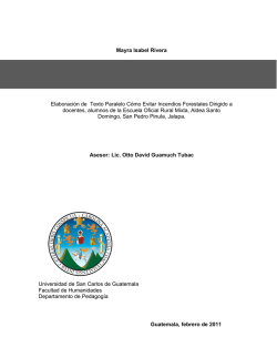 Mayra Isabel Rivera Elaboraci&oacute;n de Texto Paralelo C&oacute;mo Evitar