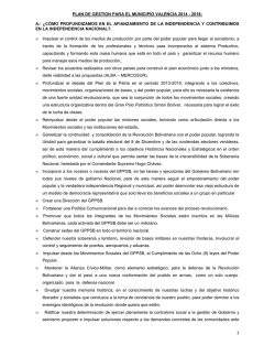 Programa de Gesti&oacute;n - Consejo Nacional Electoral