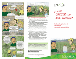 &iquest;C&oacute;mo CreCer con don Crecencio? - Repository - cimmyt