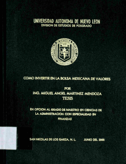 C&oacute;mo invertir en la Bolsa Mexicana de Valores - Universidad