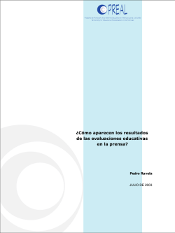 &iquest;C&oacute;mo aparecen los resultados de las evaluaciones educativas en